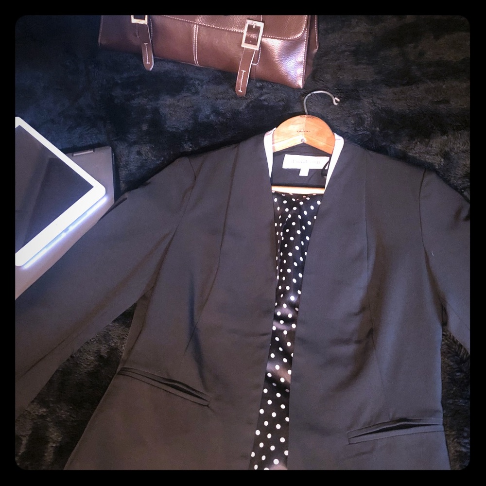 Daniel Rainn Padded Shoulder Jacket